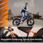 iScooter EB5 20″ Fat Tire E-Mountainbike – Bild 6